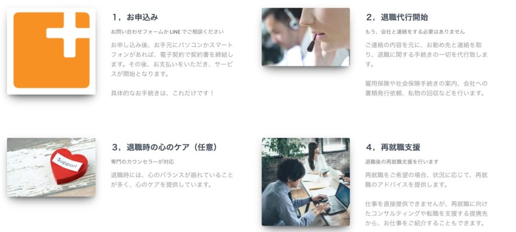 カワルプラスのサービスを利用する流れの画像